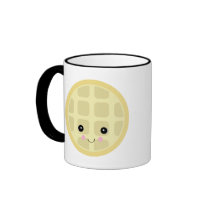 kawaii cute waffle mugs