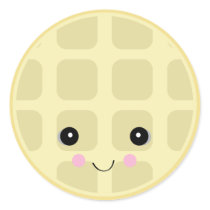 kawaii cute waffle stickers