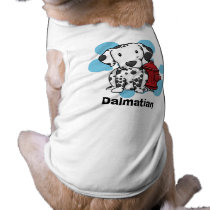 Kawaii Dalmatian & Fire Hydrant Dog Shirt pet clothing