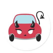 Kawaii Devil Car stickers