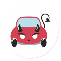 Kawaii Devil Car stickers