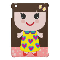 Kawaii Doll iPad Mini Covers