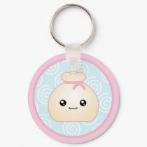 Kawaii Dumpling Keychain by megakawaii Kawaii Dumpling Keychain