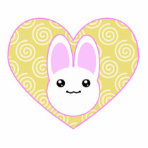 Kawaii Easter Bunny Cutout Shape Magnet photo sculptures by mariannegilliand Kawaii Easter Bunny Cutout Shape Magnet photo sculptures