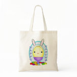 Kawaii Easter Bunny Egg Canvas Bag
