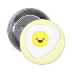 kawaii eggs sunny side up happy breakfast buttons