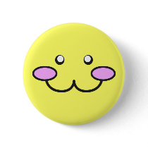 Kawaii Face Button 002