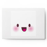 Kawaii face envelopes