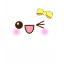 kawaii face with bow t-shirts by sugarcakesstore kawaii face with bow t-shirts