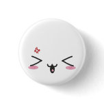 Kawaii Faces Pinback Button