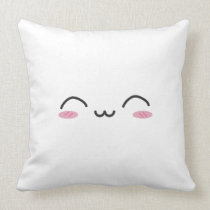 Kawaii Faces - Two Faced pillows