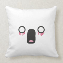 Kawaii Faces - Two Faced pillows