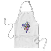 Kawaii Fashion Cute Anime Girl - Manga Cool Style Apron