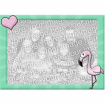 Kawaii Flamingo Photo Frame photo sculptures