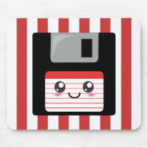 Kawaii Floppy Disk Mouse Pad