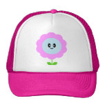 KAWAII FLOWER PINK PURPLE CAP HAT hats