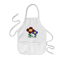 Kawaii Flowers aprons