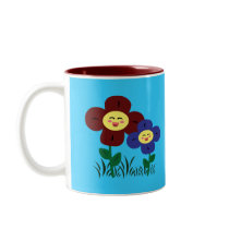 Kawaii Flowers mugs