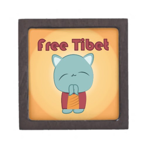 Kawaii Free Tibet Kitty gift box Premium Trinket Box