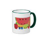 Kawaii Fruit Group mugs