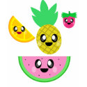 KAWAII FRUIT WATERMELON PINEAPPLE BERRY ORANGE t-shirts