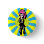 Kawaii geek Button
