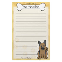 Kawaii German Shepherd Stationery