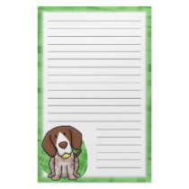 Kawaii German Shorthair Stationery (Lined)