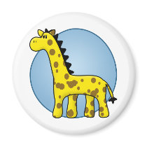 Kawaii Giraffe Magnet