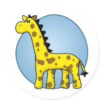 Kawaii Giraffe Stickers