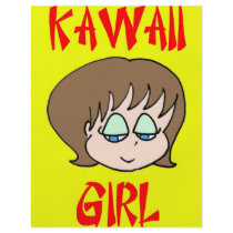 kawaii girl brown flyers by rexfmay kawaii girl brown flyers