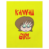 kawaii girl brown flyers by rexfmay kawaii girl brown flyers