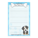 Kawaii Greater Swiss Mountain Dog Stationery