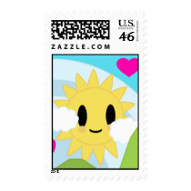 Kawaii Happy Sunshine Postage