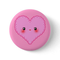 Kawaii Heart buttons by kawaii Kawaii Heart buttons