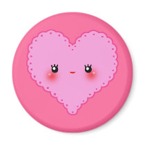 Kawaii Heart magnets