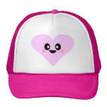 KAWAII HEART PINK CAP HAT hats
