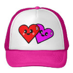 KAWAII HEARTS LOVE VALENTINES DAY hats