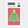 Kawaii Holiday Tree Postage postage by mariannegilliand Kawaii Holiday Tree Postage postage