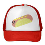 KAWAII HOT DOG SUPER DELICIOUS LUNCH hats