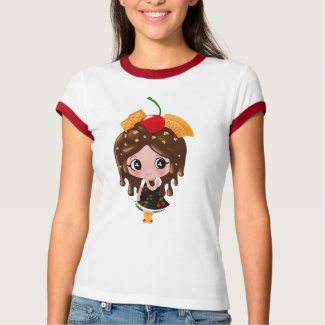 Kawaii Hot Fudge Sundae Girl shirt