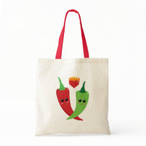 Kawaii Hot Pepper Tote Bag