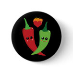 Kawaii Hot Pepper buttons