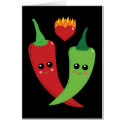 Kawaii Hot Pepper cards
