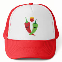 Kawaii Hot Pepper Mesh Hat