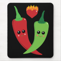 Kawaii Hot Pepper Mouse Pads
