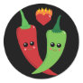 Kawaii Hot Pepper Stickers