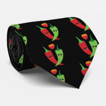 Kawaii Hot Pepper Tie