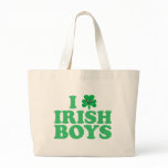 KAWAII I LOVE IRISH BOYS SHAMROCK HEART LUCK IRISH bags