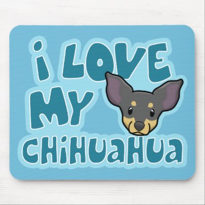 Incredibly cute Chihuahua gifts! A black and tan chihuahua cartoon head is 